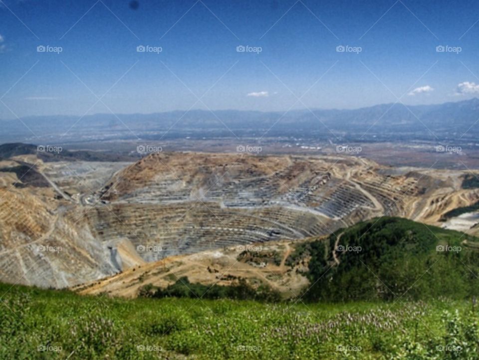 Kennecott Copper Mine overlook