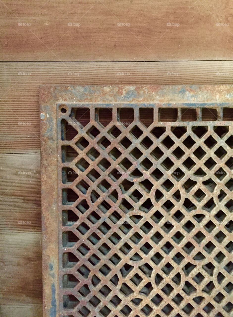 Circa 1915 Floor Grate 