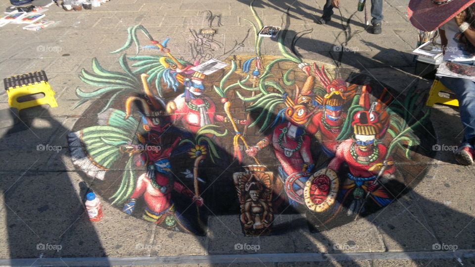 arte aztecas pintura