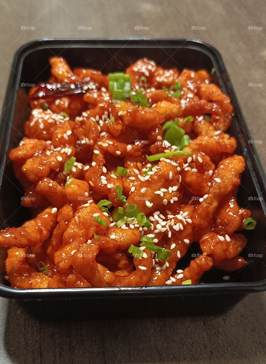 HONEY CHILLI CHICKEN