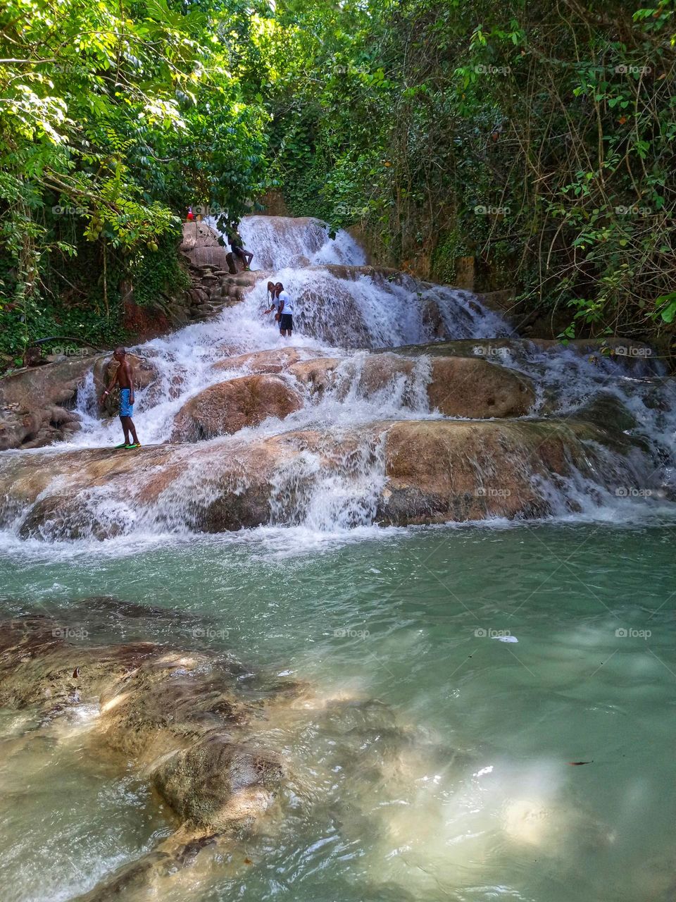 Dun's River falls Jamaica
