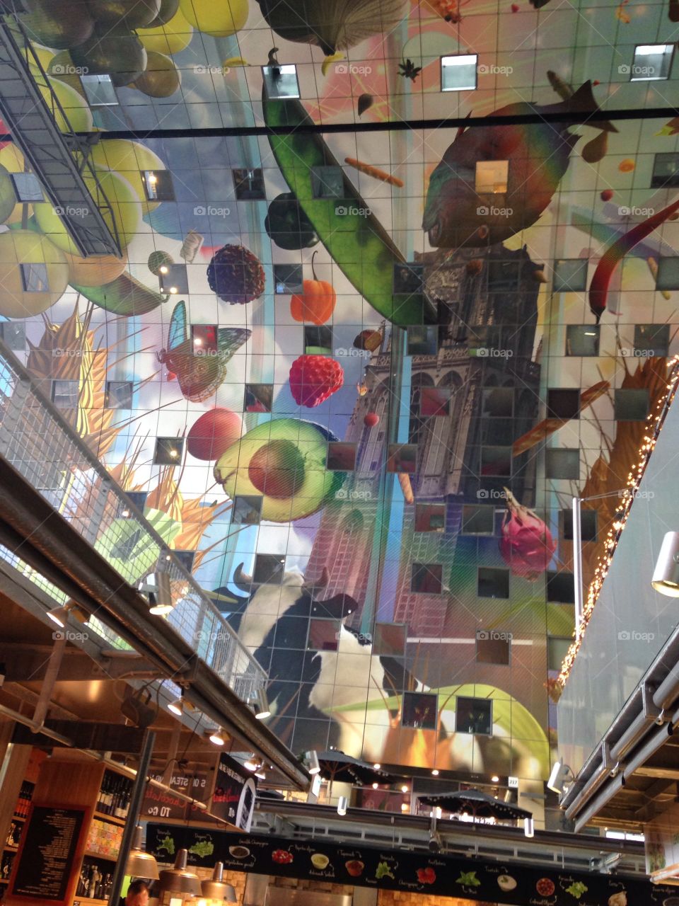 Rotterdam Markthal Inside