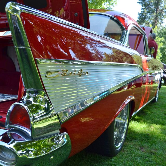 Back to the 50's. Classic car show