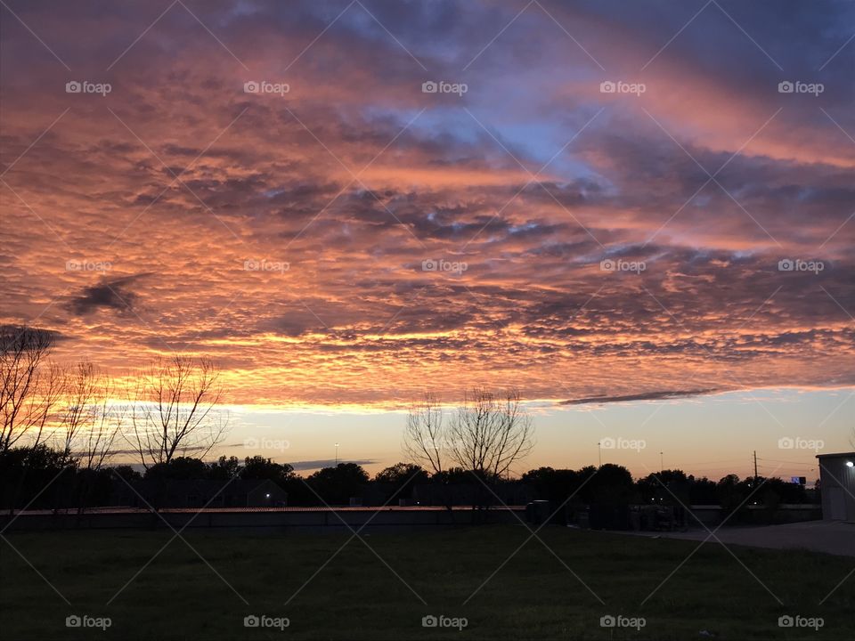 Tulsa, Oklahoma sunset