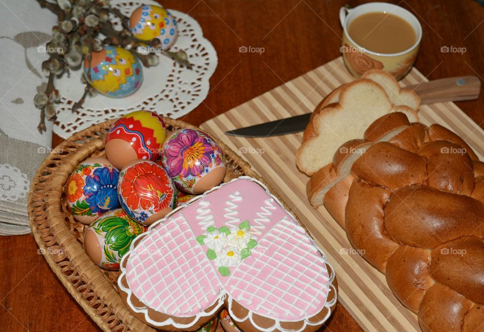 Food, Bread, No Person, Breakfast, Table