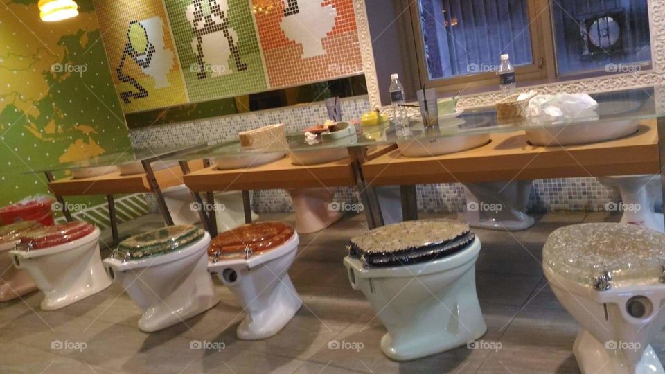 lunch at toilet restaurant😊 extream experience😂
before go to the next tourist spot.