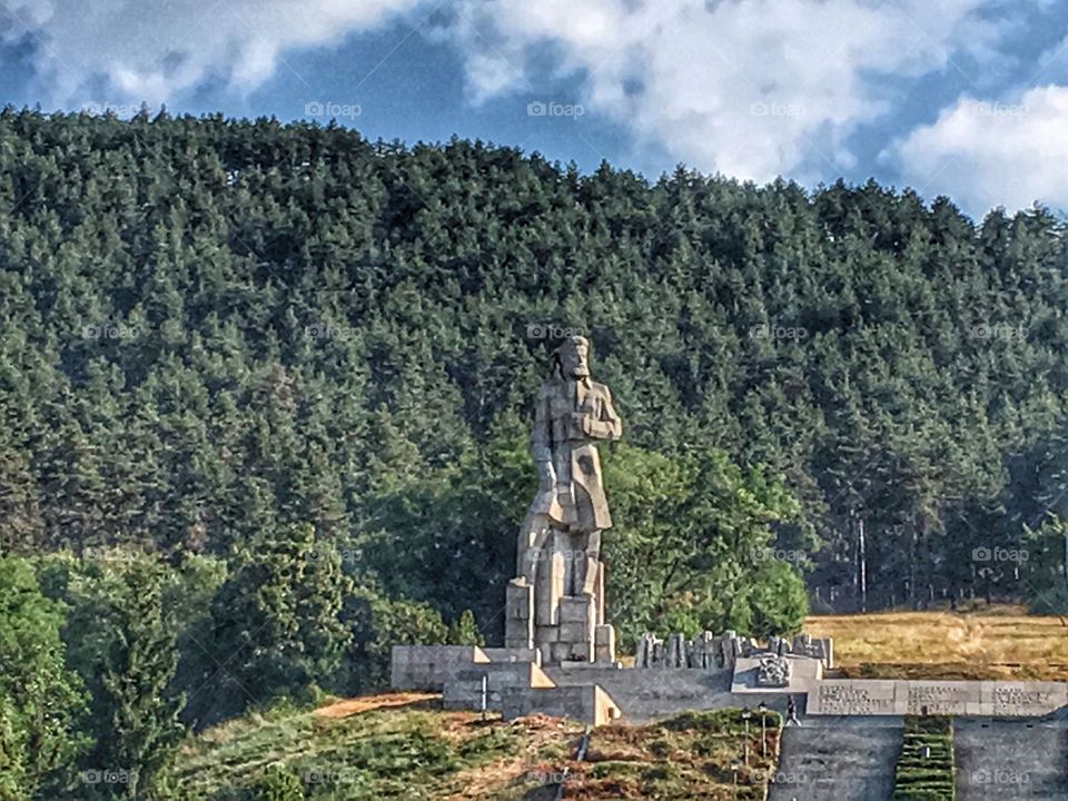 Hristo  Botev monument at Kalofer 
