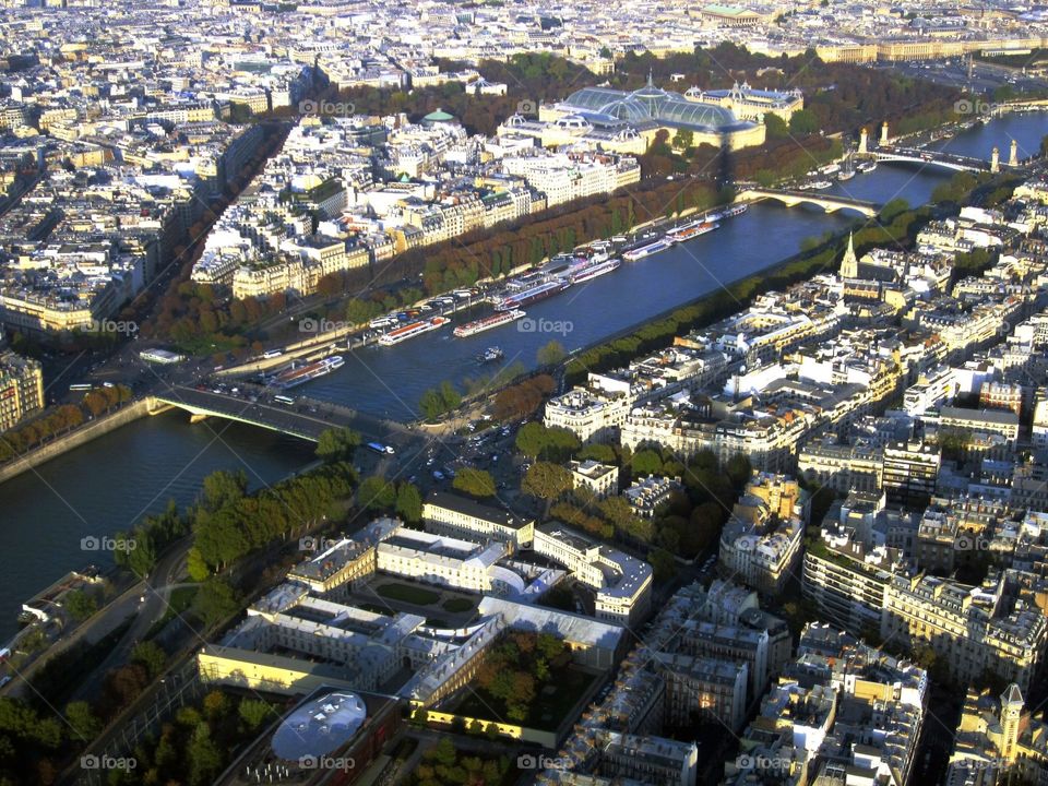 Shadow of the Eiffel Tower, Paris