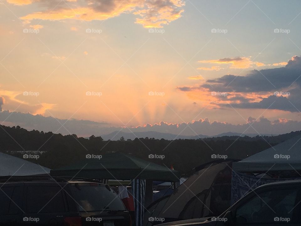 Blue ridge mountains