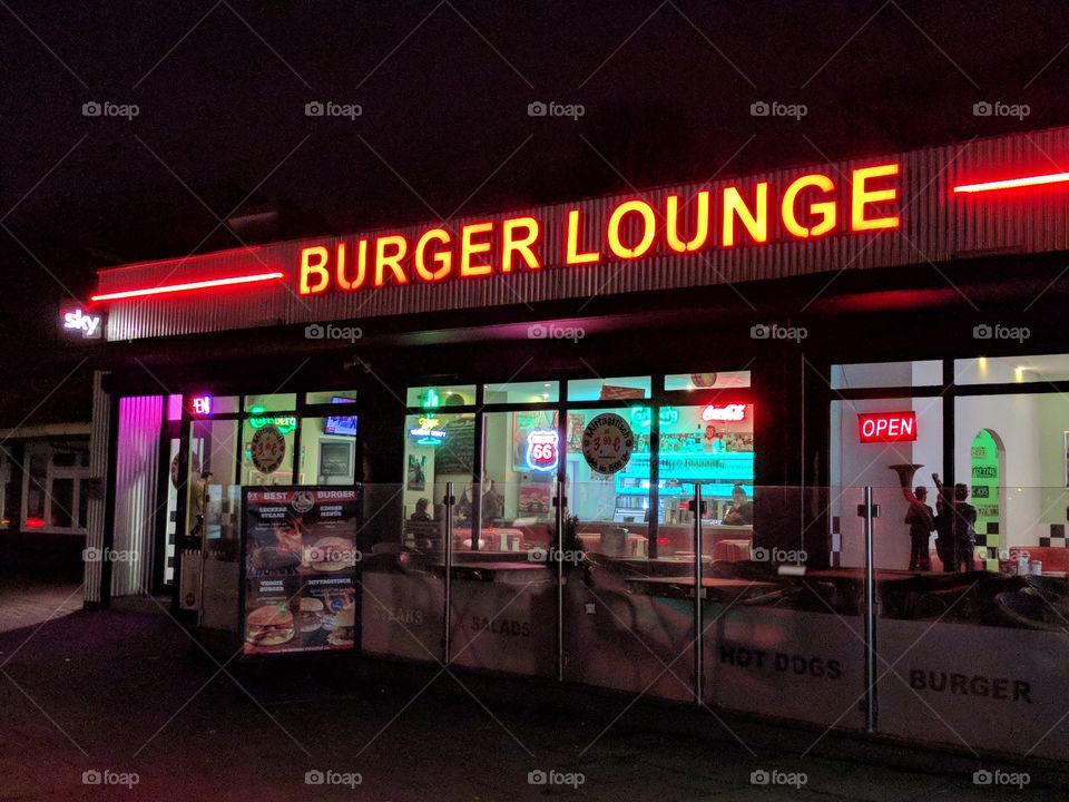 Burger Lounge, American Diner, Hamburg, Germany