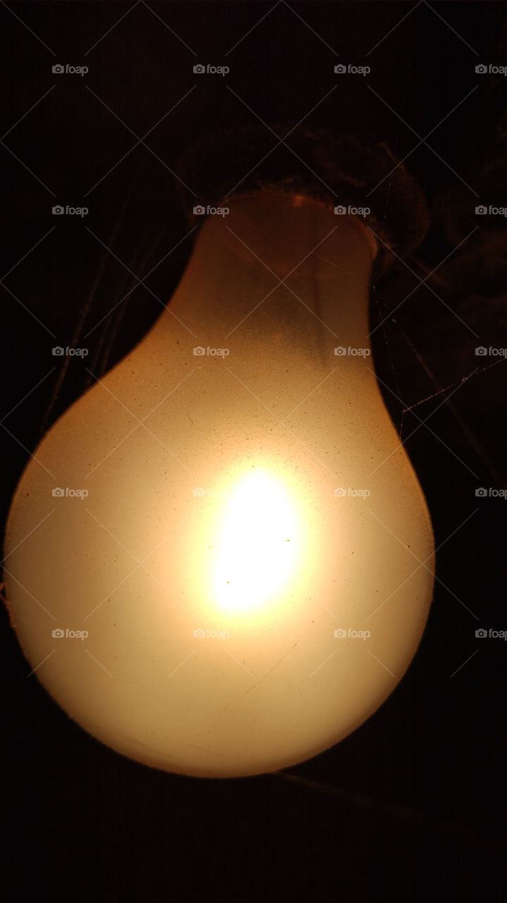 Flame, Lamp, Insubstantial, Dark, Energy