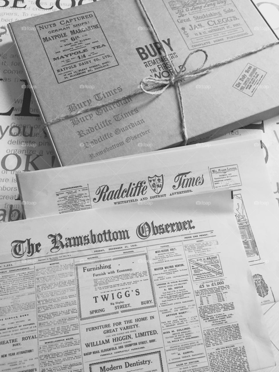 WW1 -old newspapers 