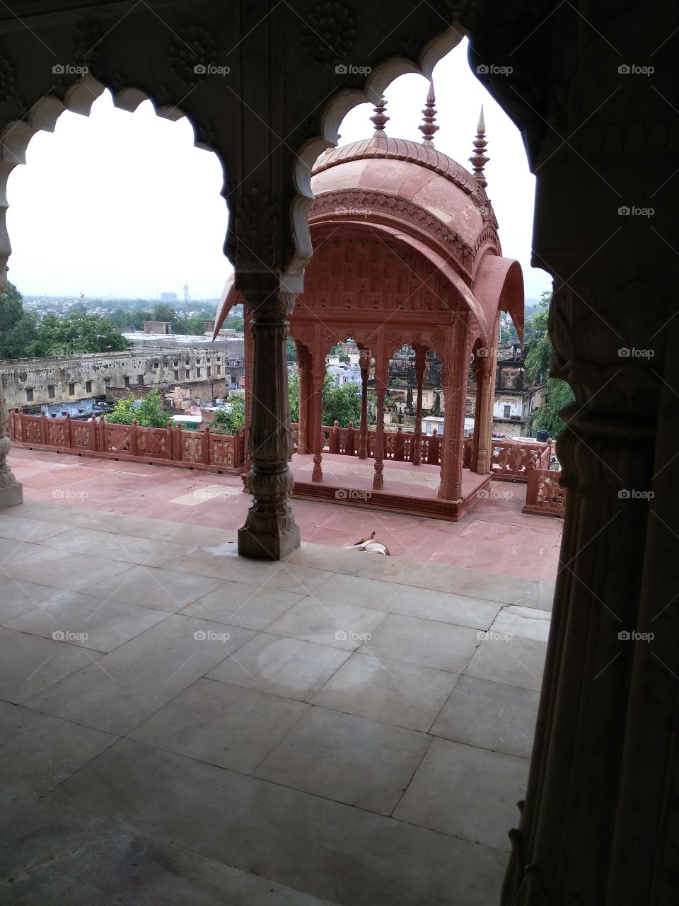 monument of QUEEN MUSI looking different from this angle .