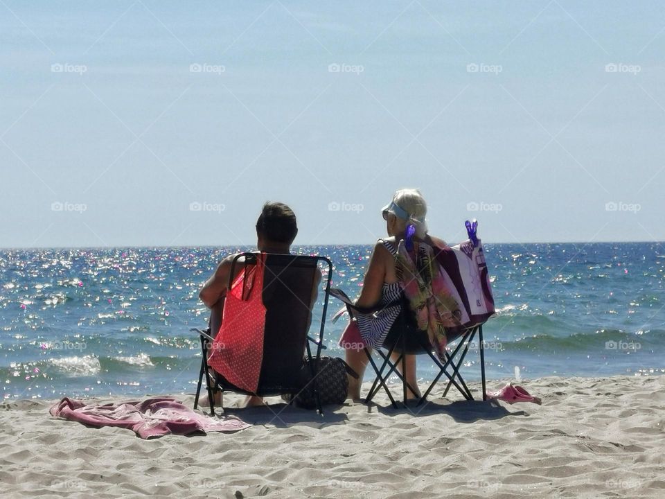 Couple on the beach