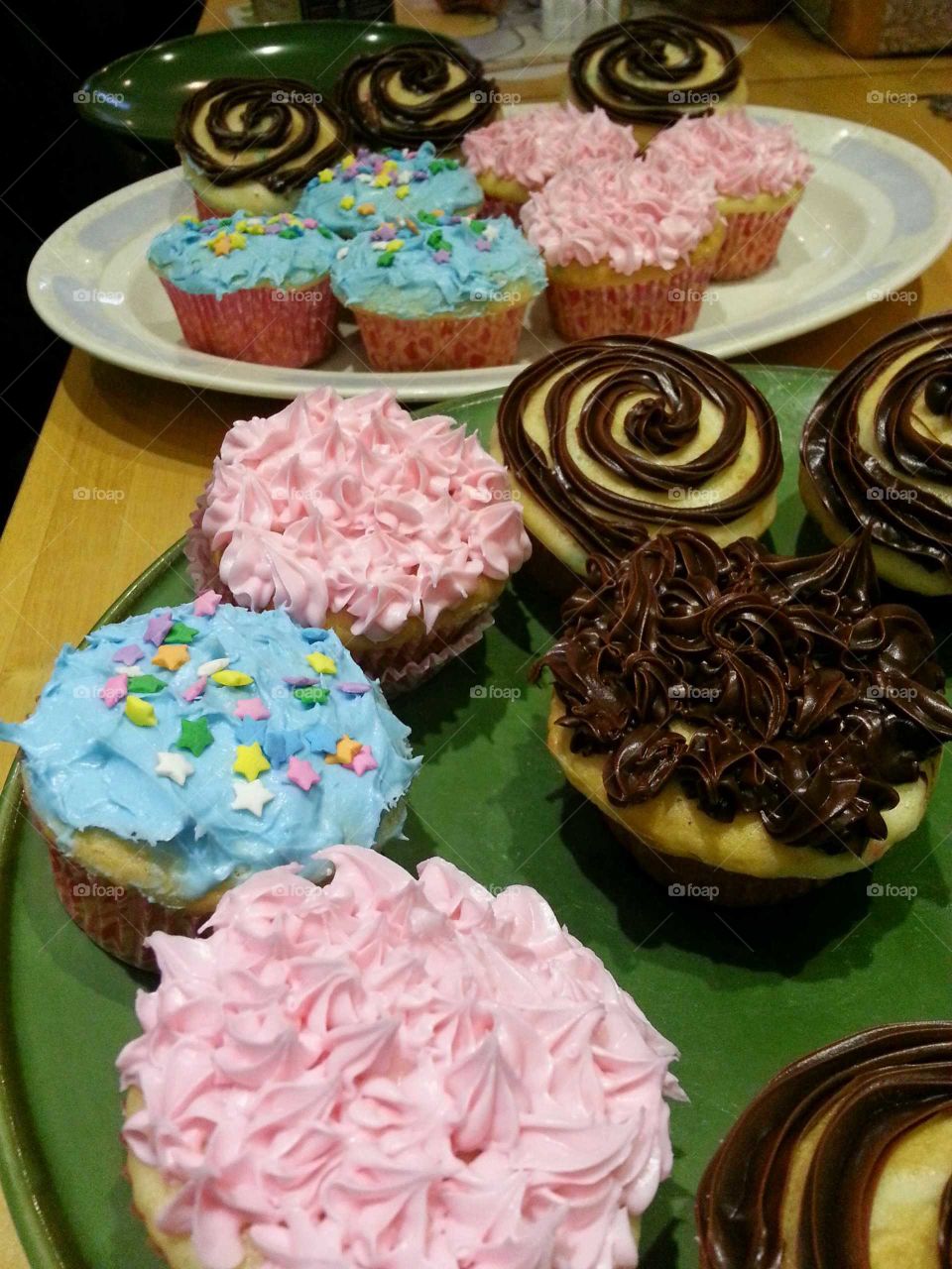 Colorful cupcakes!