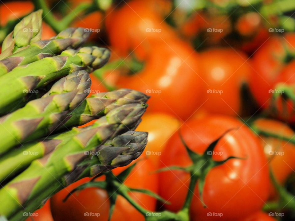 Close-up of red tomatos