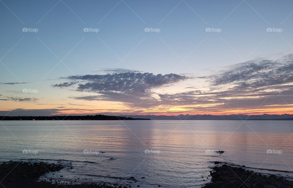Beach Sunrise in Courtenay