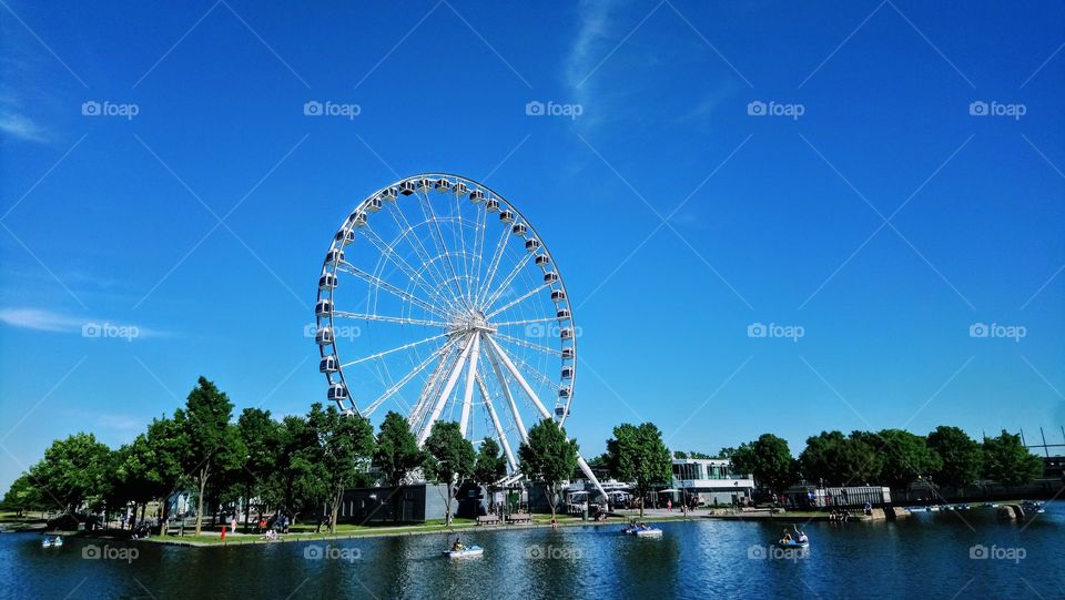 Ferris Wheel in Montréal