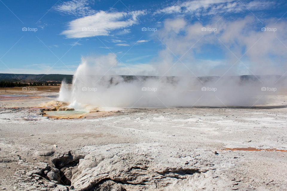 Clepsydra geyser