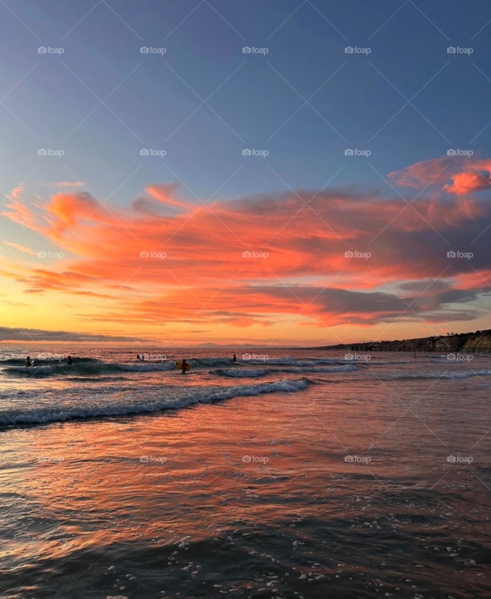 Chase sunsets, not worries. Let the waves carry it all away.