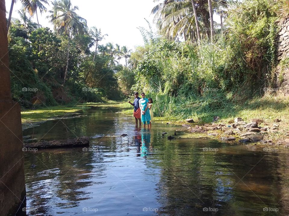 River in summer season