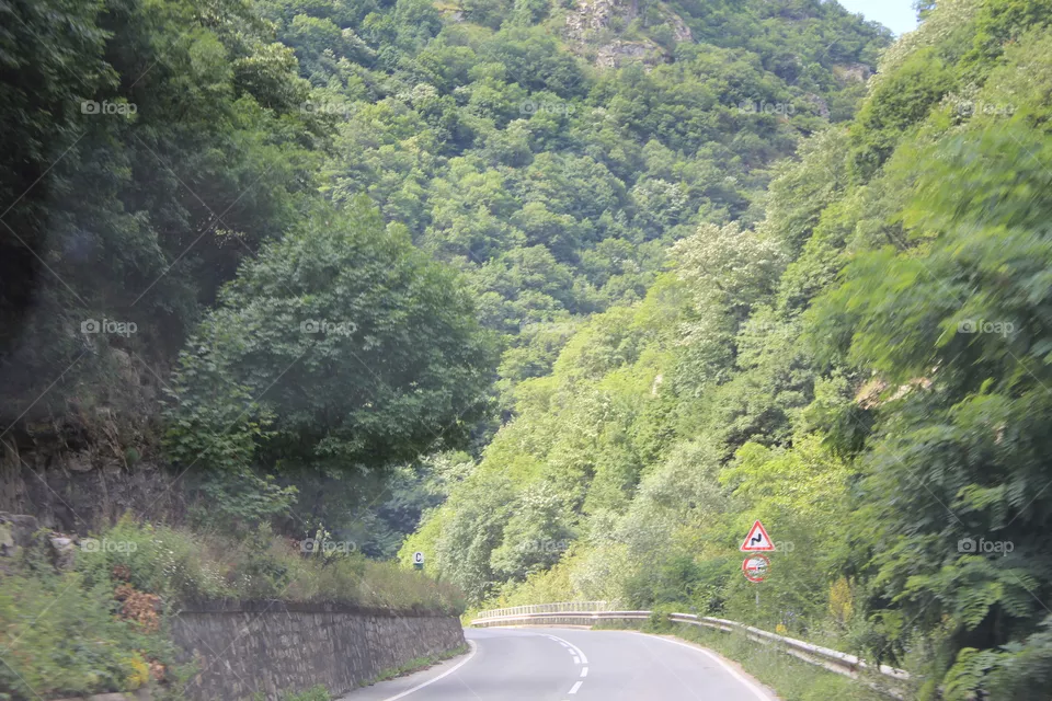 On the road!