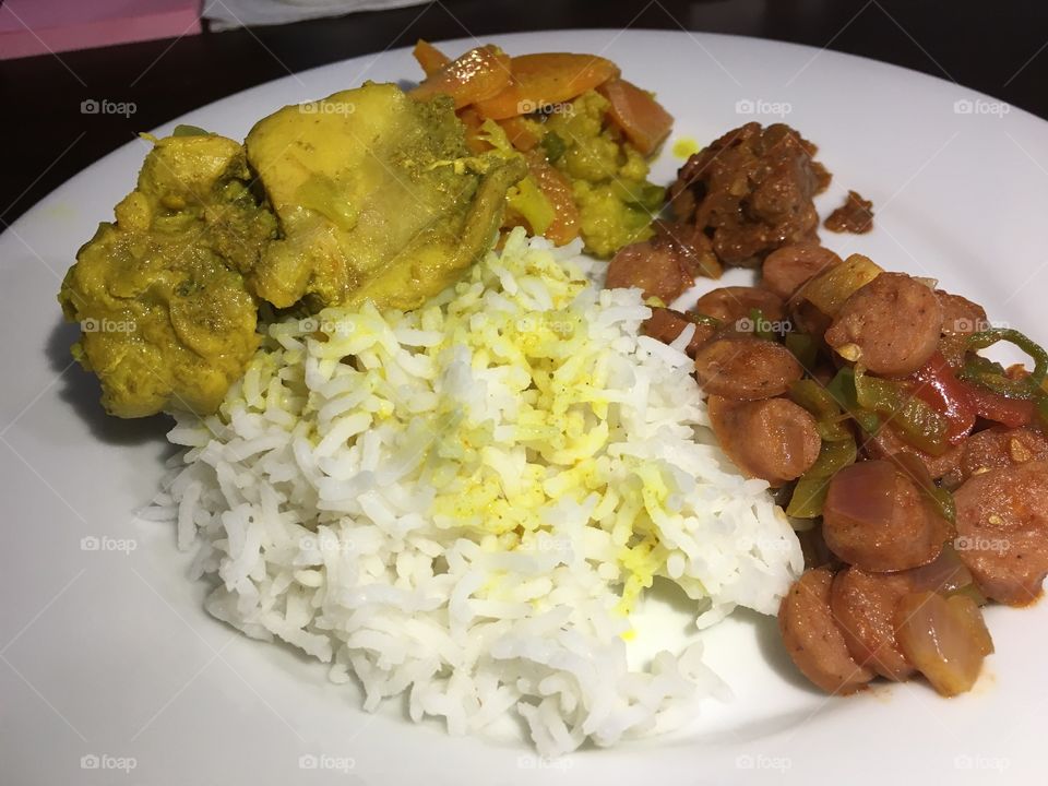 Rice and curry 
