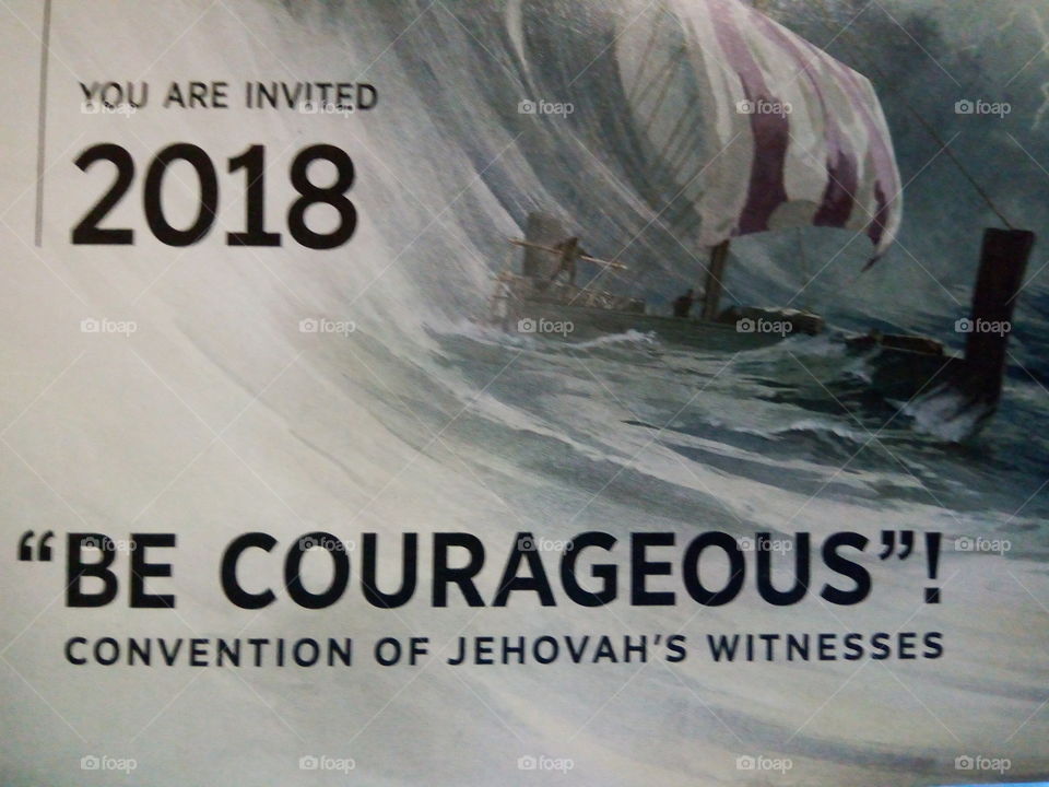 2018 JW convention invitation