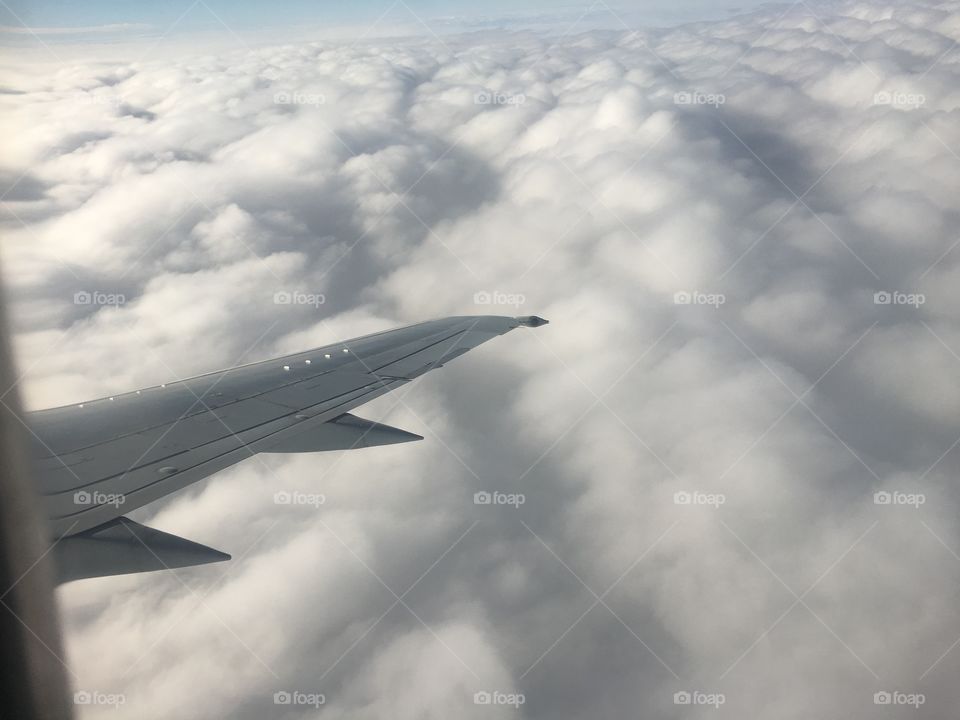 Clouds View From 30,000Ft