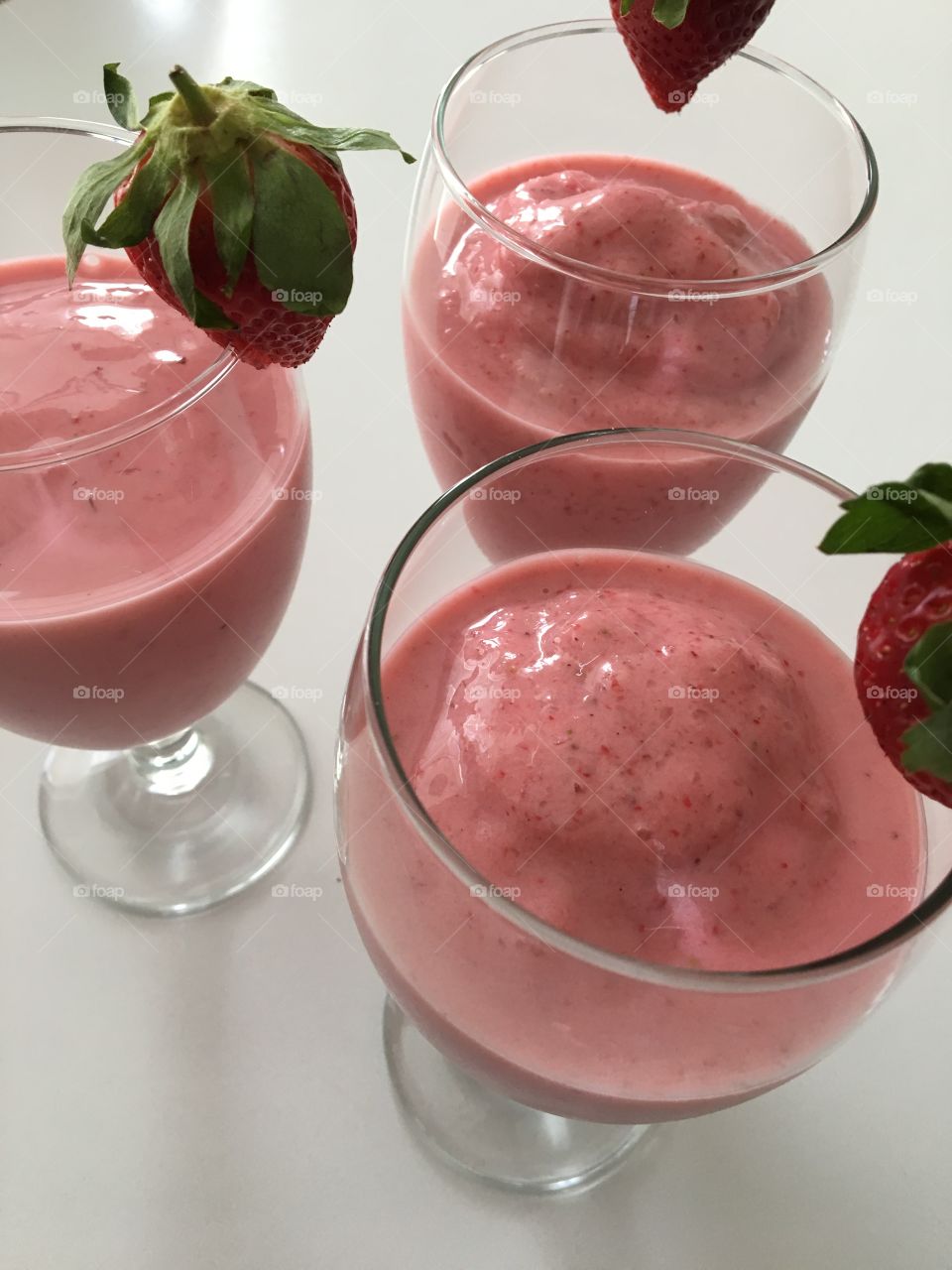 Strawberry Smoothies 