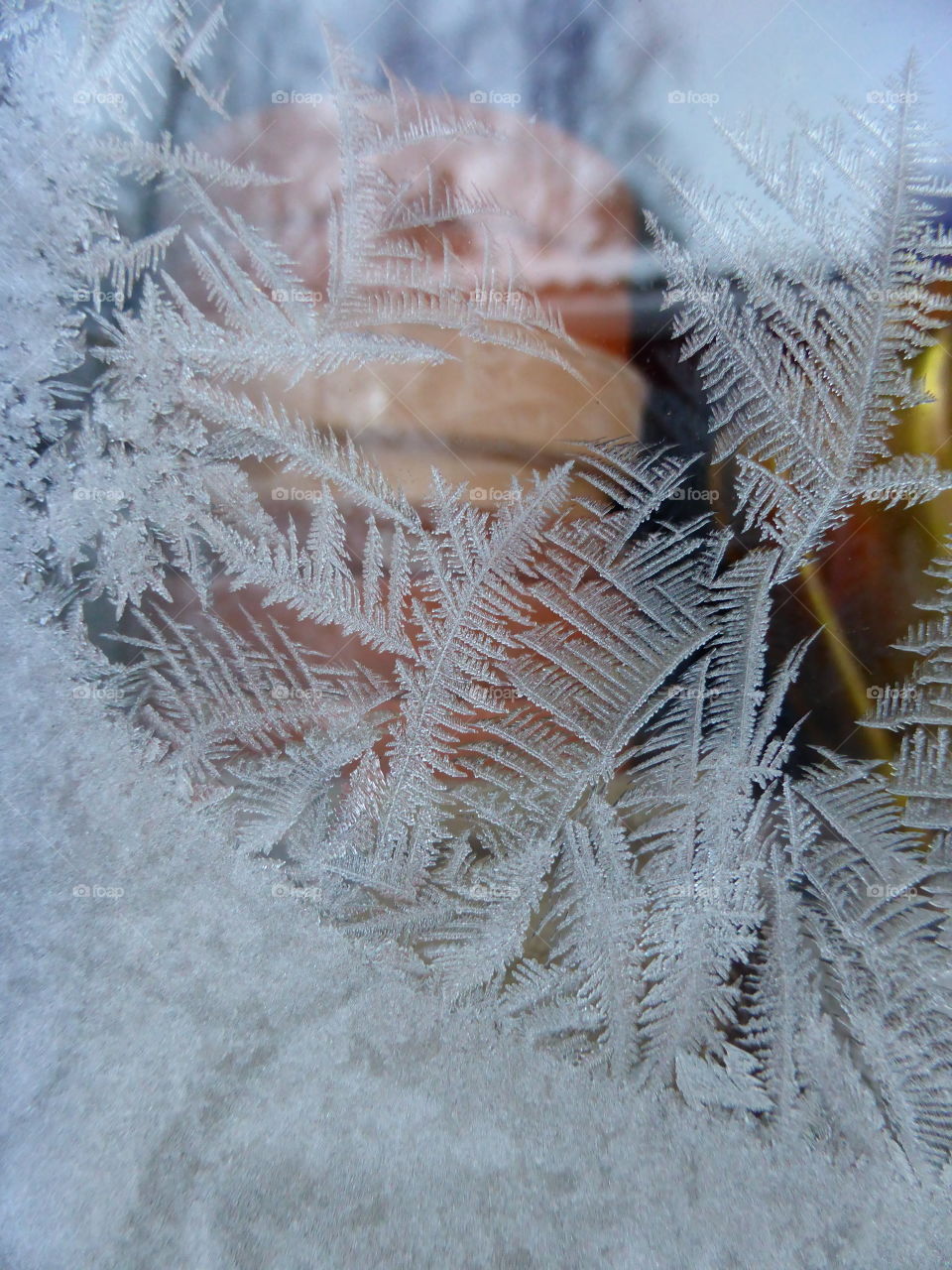 Frosty window