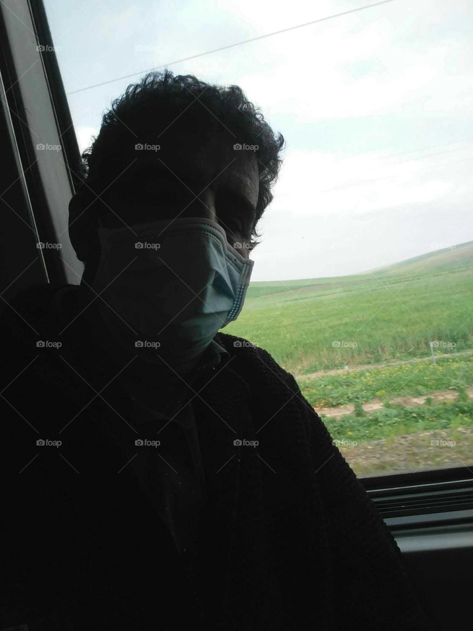 Im in a trip by train.