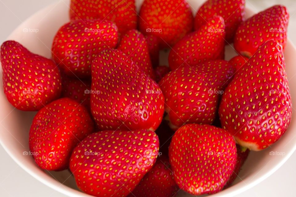 Bowl of Fresh Strwaberries