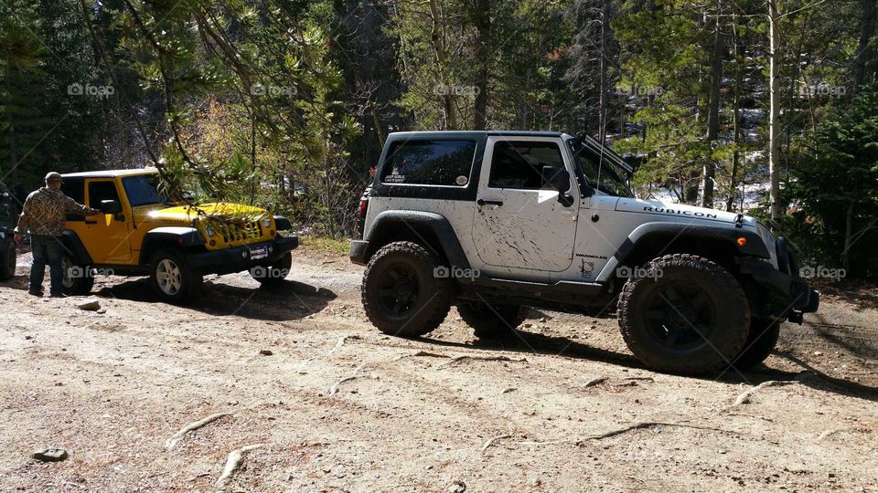 Getting ready to hit the trail