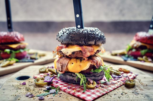 Hamburger a clock #icnphotography