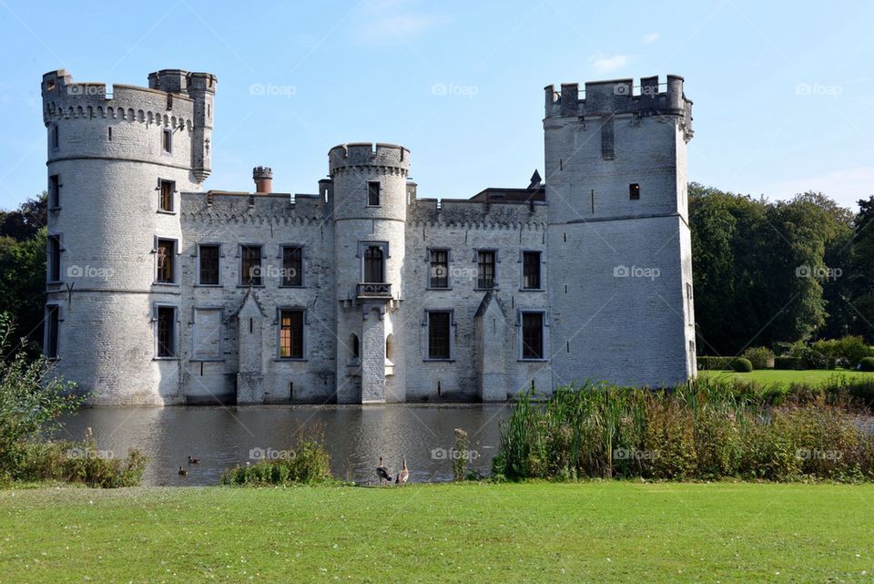 Castle at Meise, Belgium.