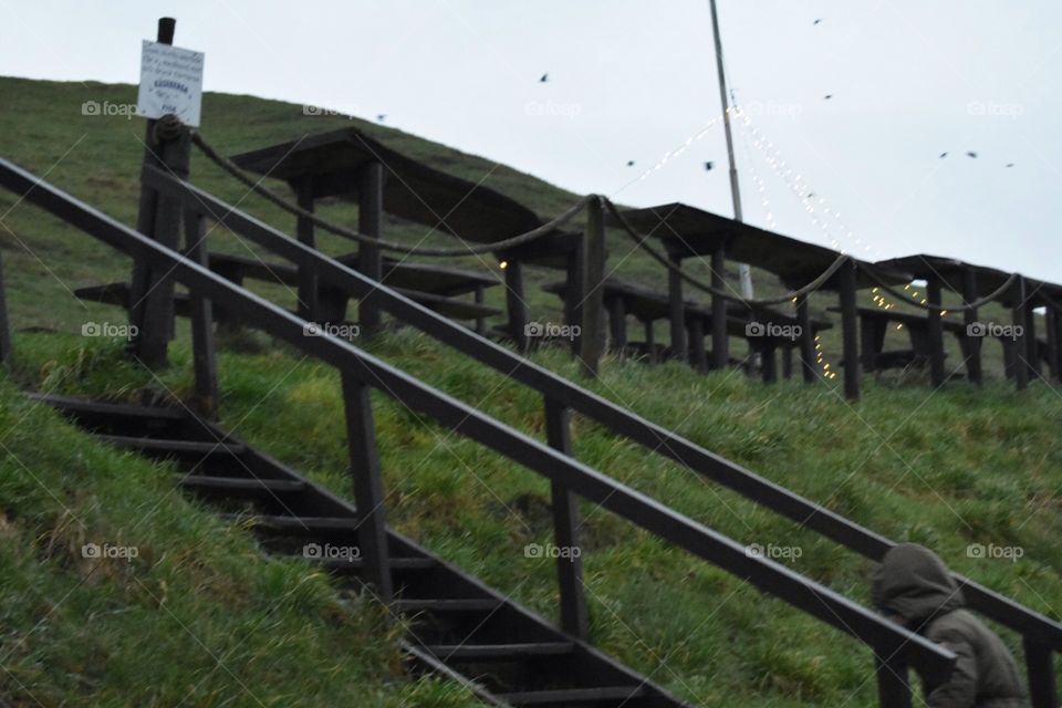 No Person, Locomotive, Bridge, Landscape, Railway