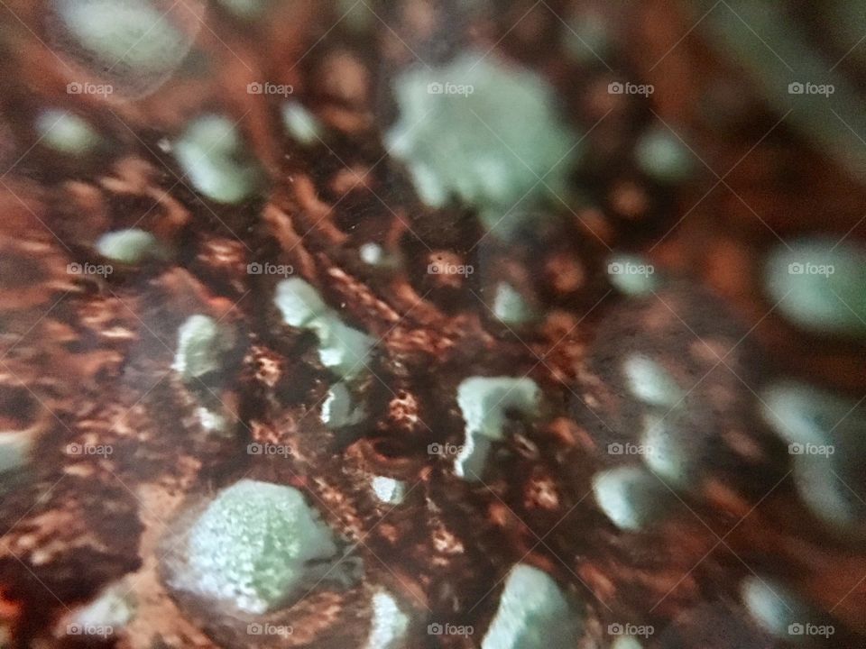 Glass  colorful pattern closeup.