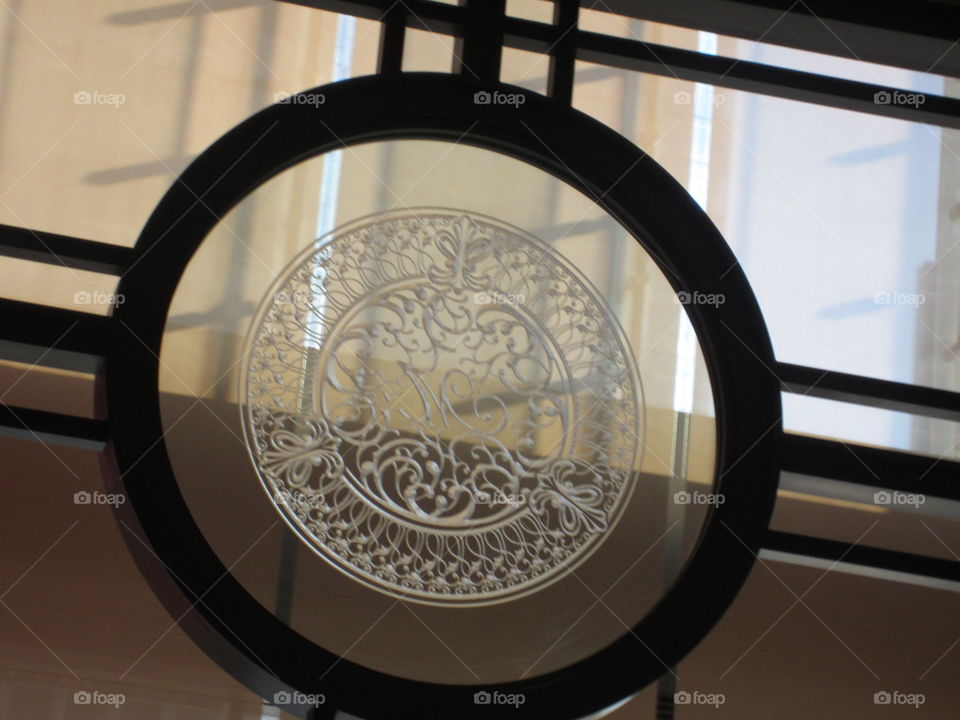 Round Window Detail, Tokyo Station, Japan