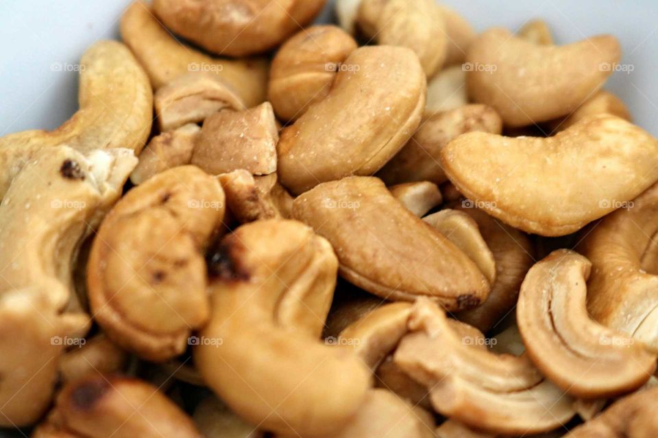 Delicious salted chestnuts