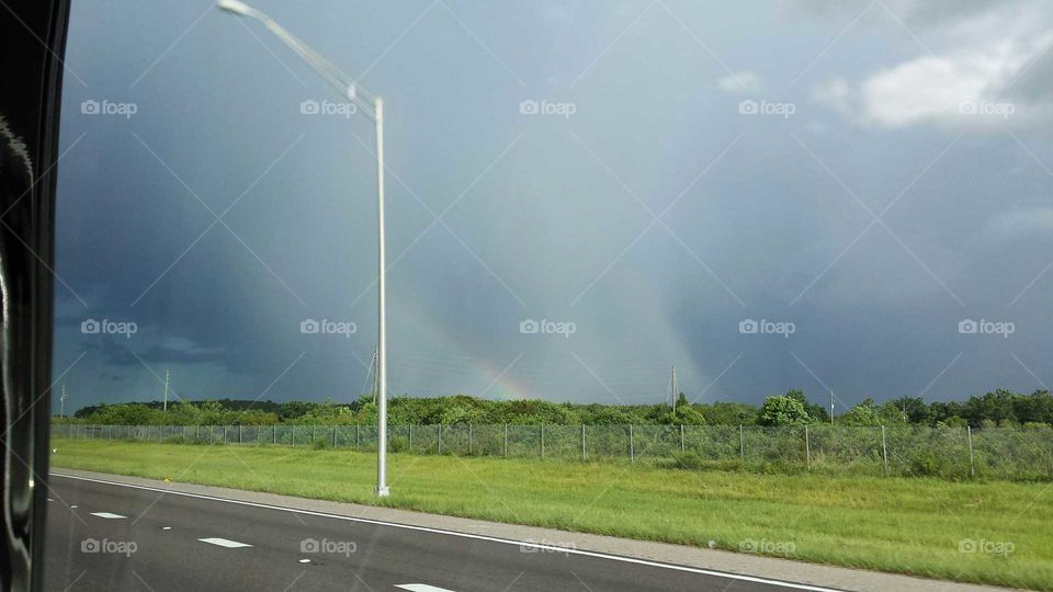 Rainstorm and Dark Clouds