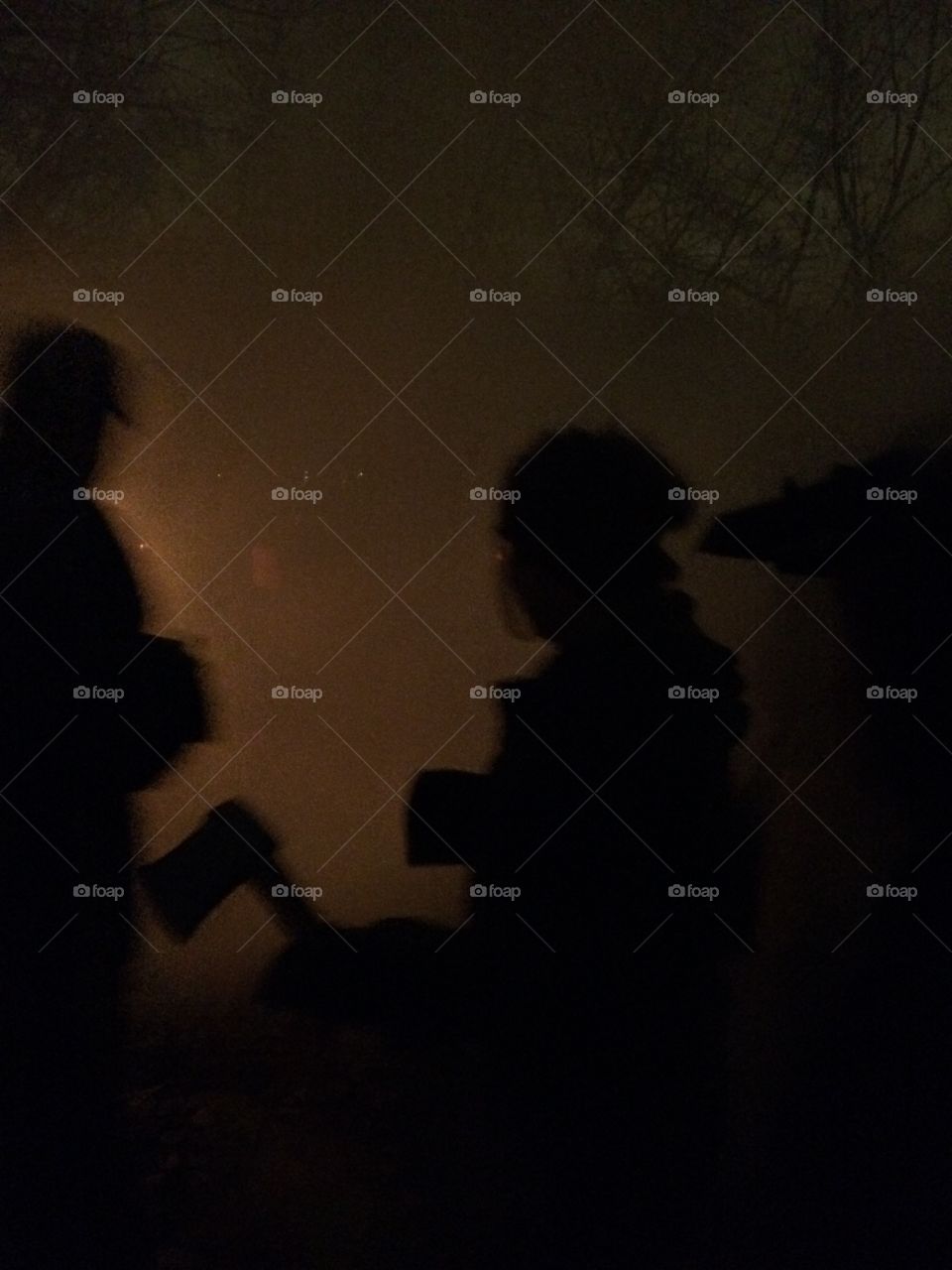 Halloween silhouettes