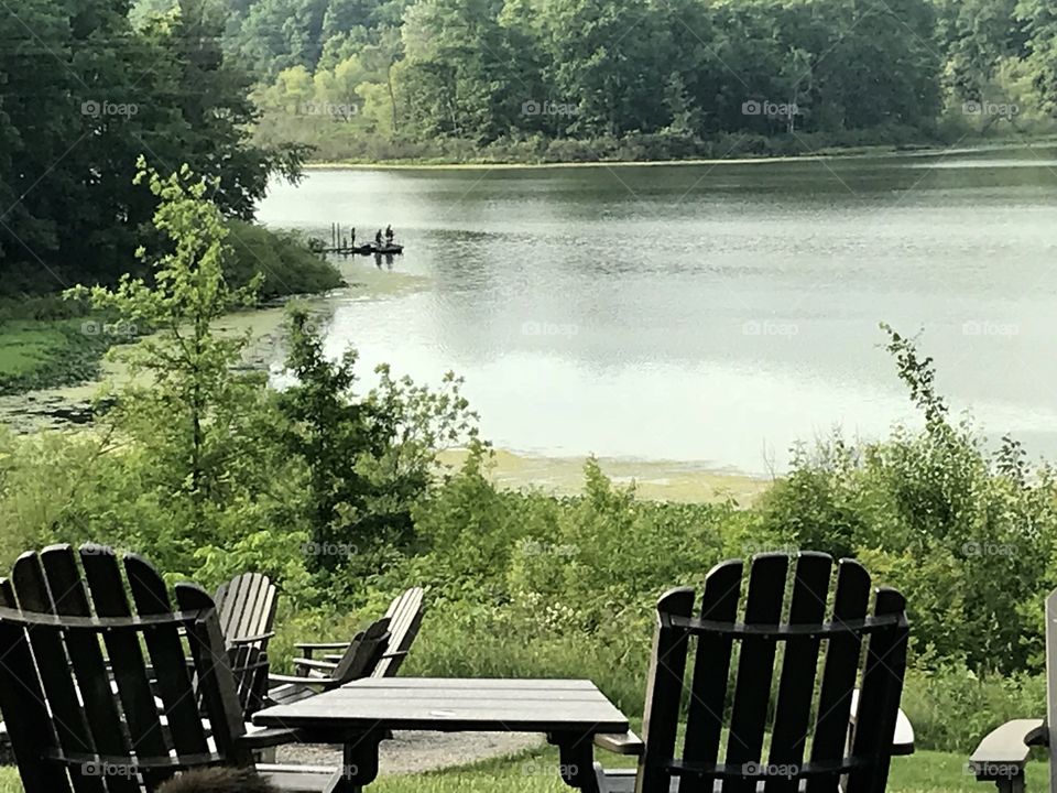 Countryside lake 