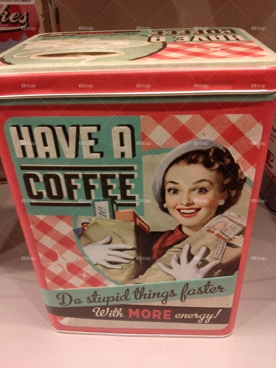 vintage tin