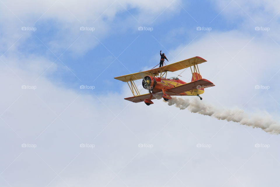 Gene Soucy air show in Cleveland, Ohio, United States of America