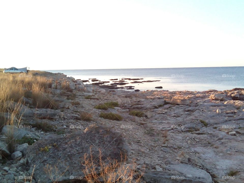 Landscape, Beach, Sea, Water, Seashore