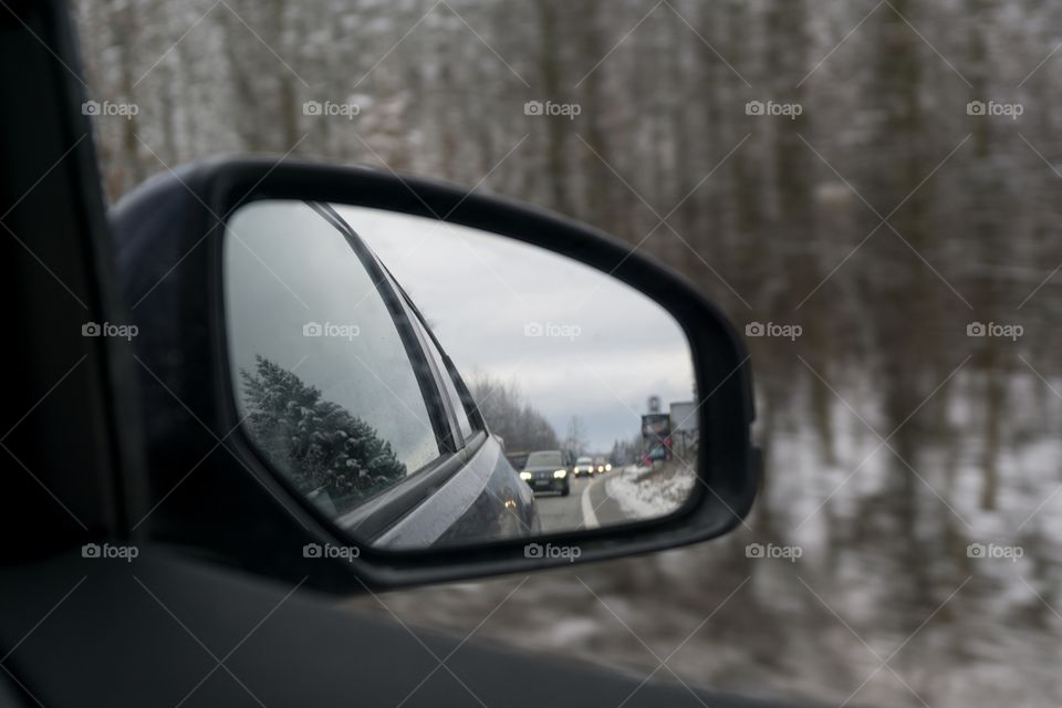 rear car mirror