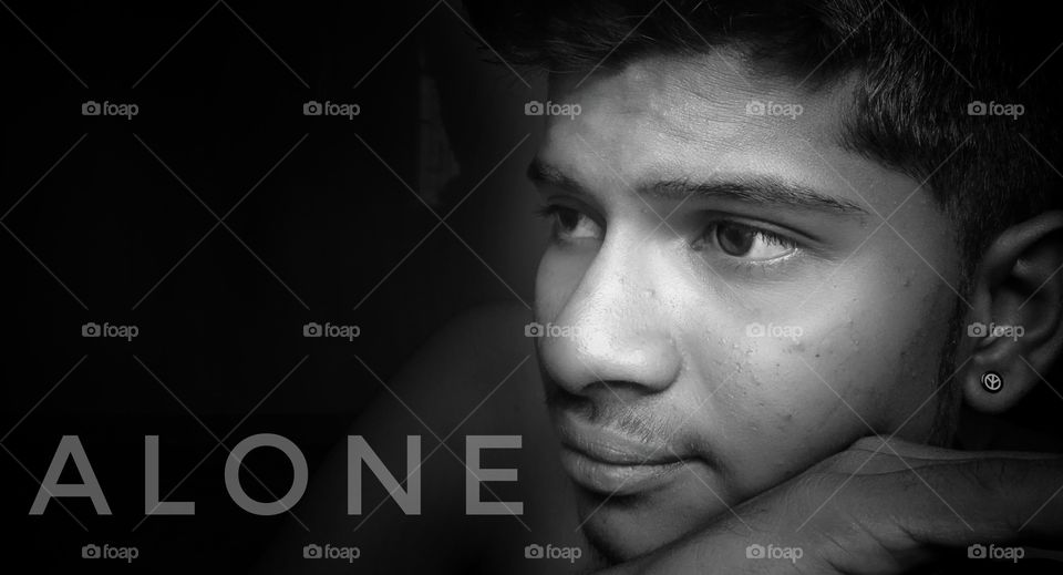 the lonely feeling is more difficult to live life