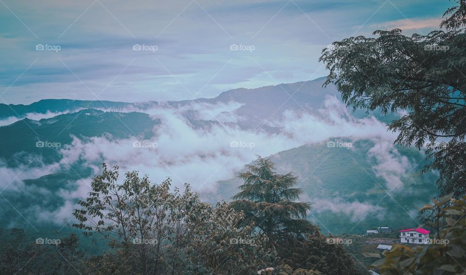 living in the foothills of mountain ranges of Ukhrul, Manipur, India