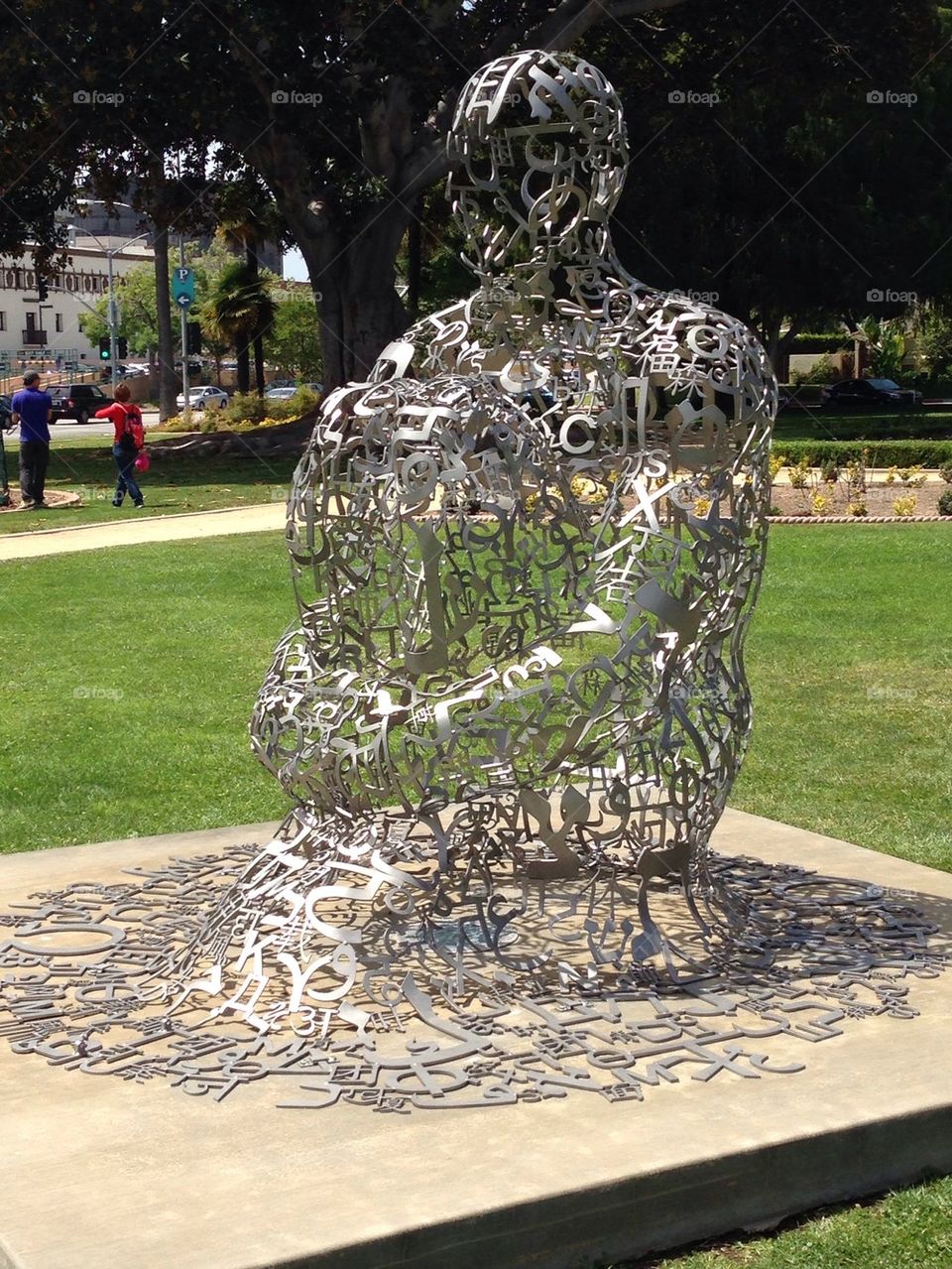 The person. Enjoying life